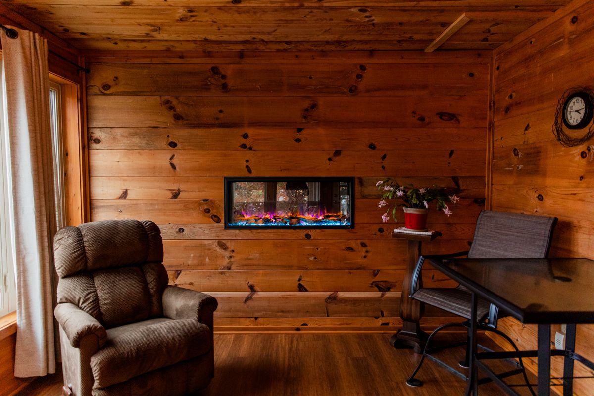 The Wood Paneled Sunroom