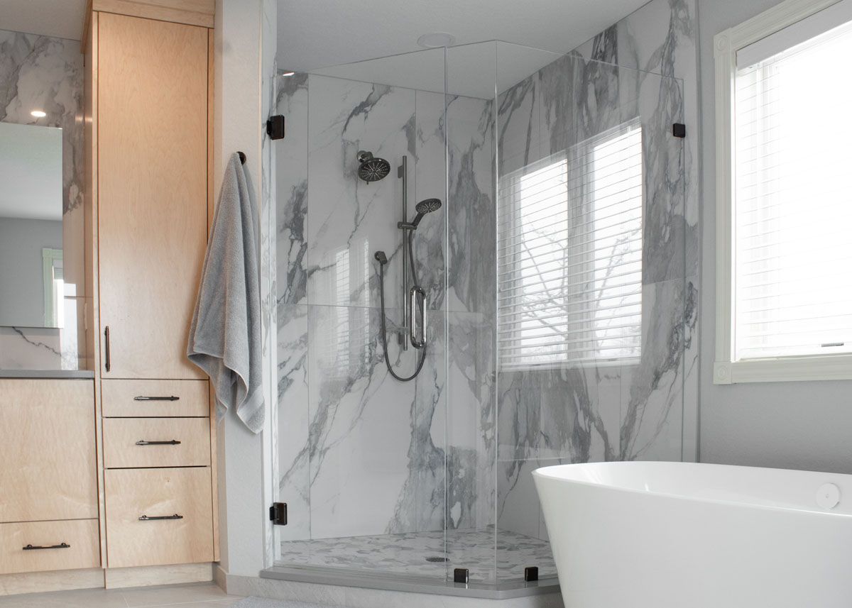 European Inspired Bathroom — photo 11