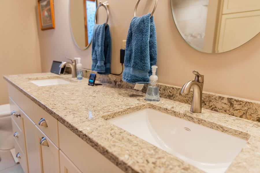 The Travertine Primary Bath — photo 15
