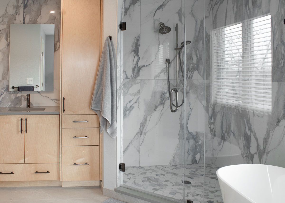 European Inspired Bathroom — photo 9