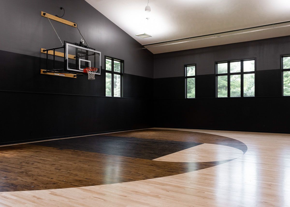 Modern Farmhouse Sport Court Addition