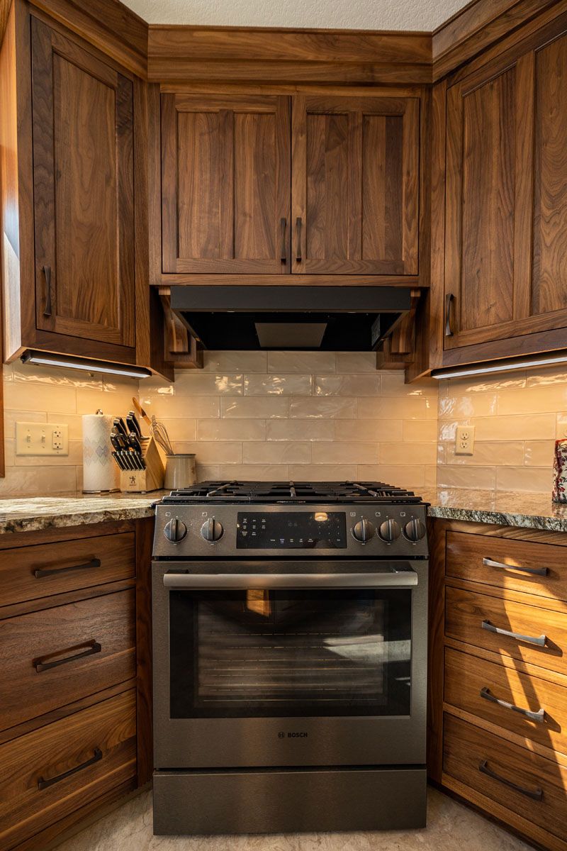 The Inset Walnut Kitchen — photo 9