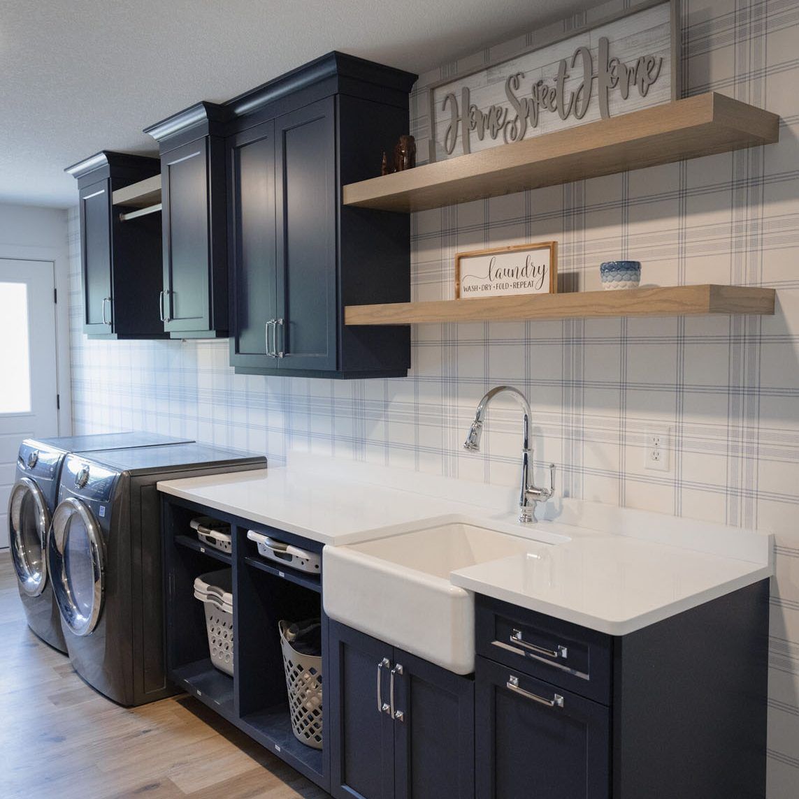 Modern Farmhouse Mudroom