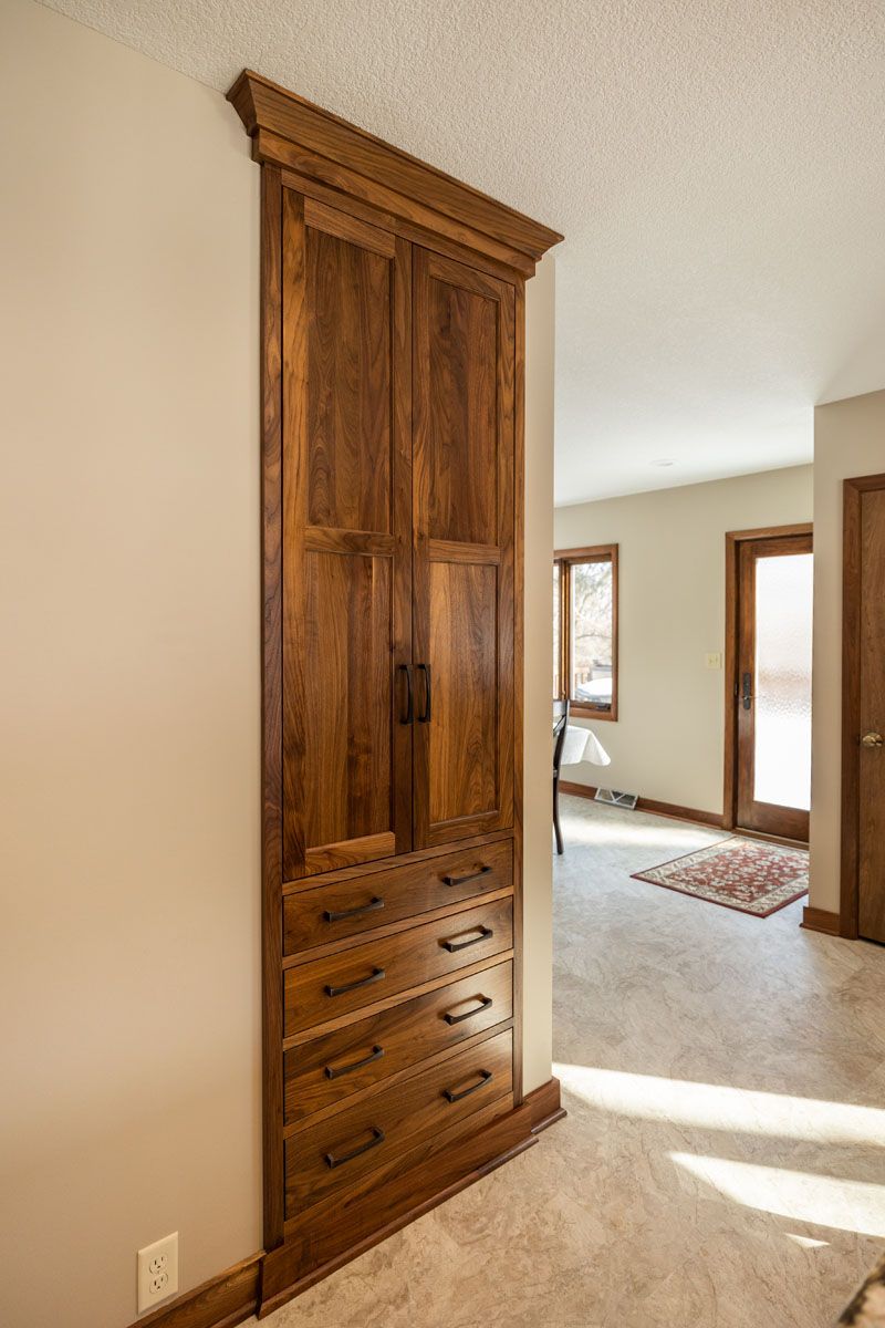 The Inset Walnut Kitchen