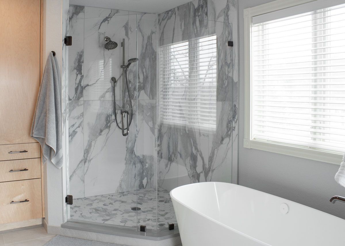 European Inspired Bathroom — photo 10