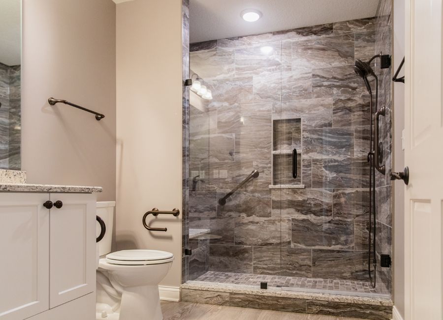 The Lower Level Bath & Basement