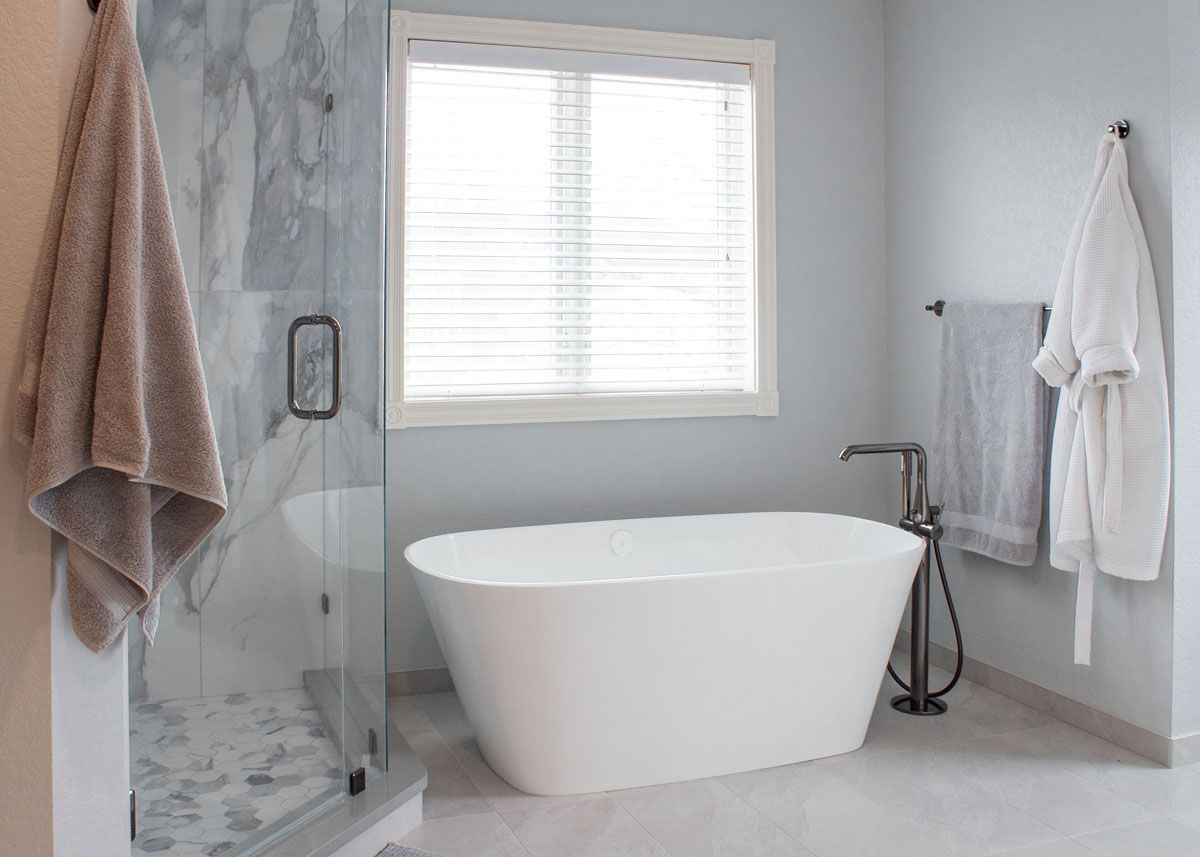 European Inspired Bathroom — photo 18