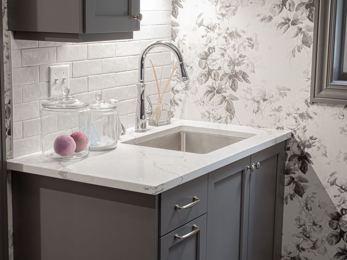 The Warm Neutral Laundry & Mudroom — photo 8