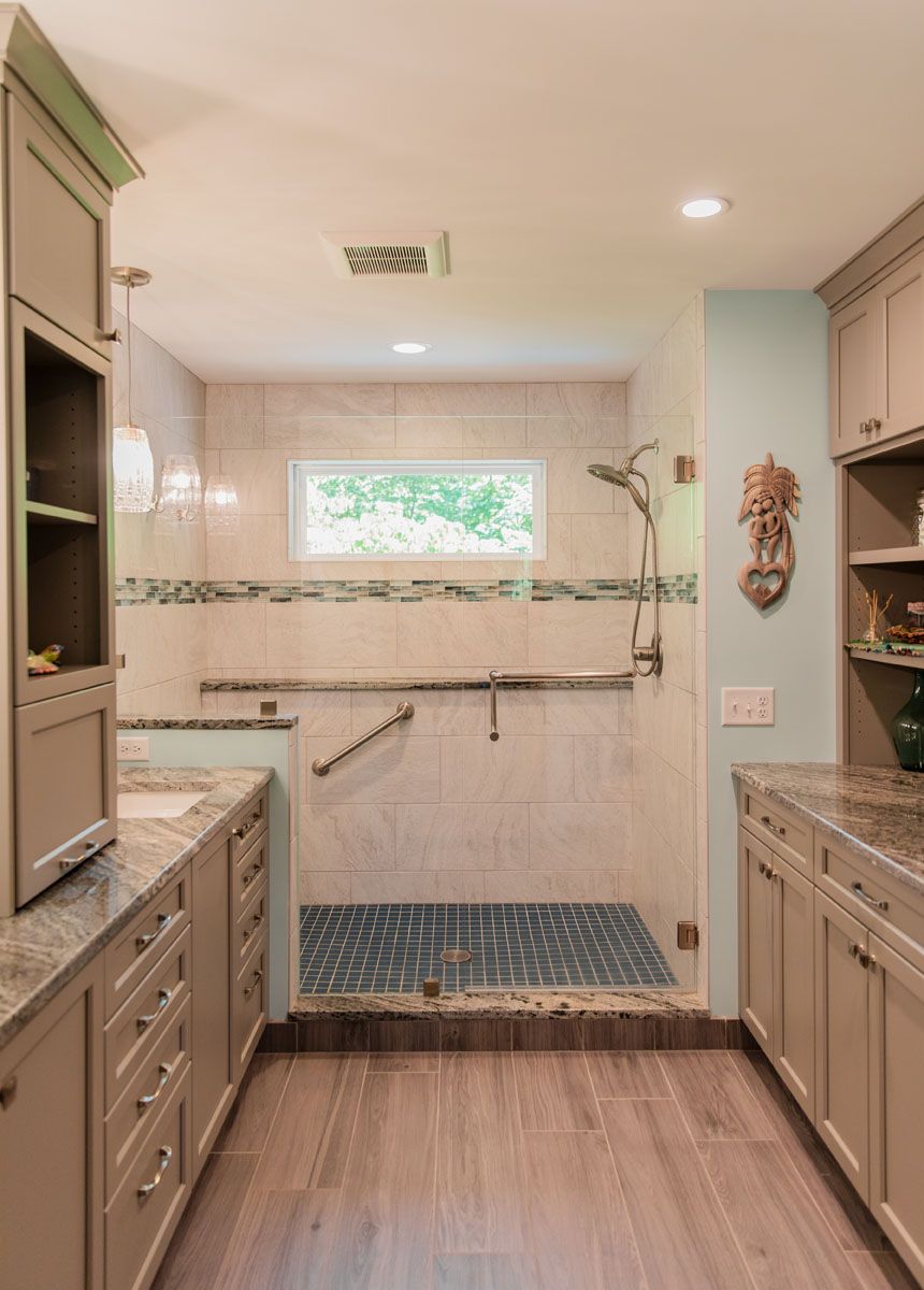 The Warm Wood Vanity Bathroom